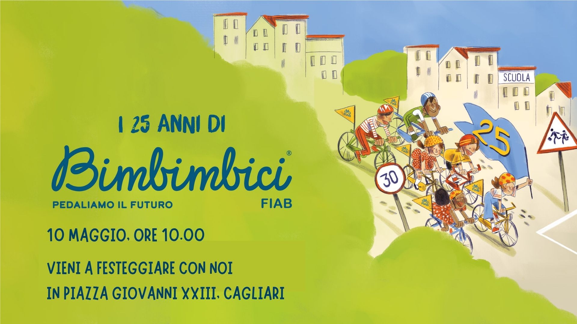 BimbimBICI 2026 a Cagliari - domenica 10 maggio - Fiab Cagliari