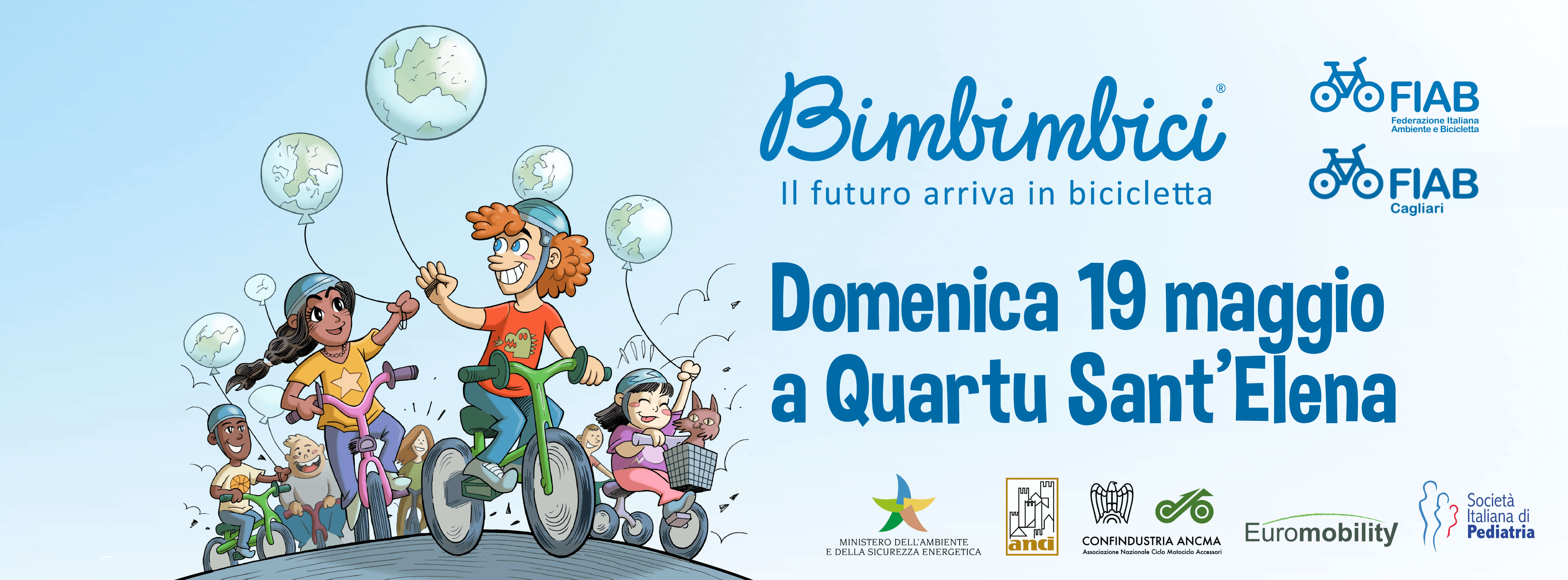 BimbimBICI 2024 a Quartu Sant'Elena - 19 maggio - Fiab Cagliari